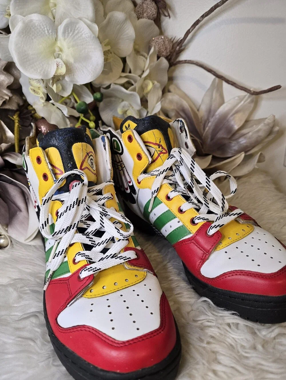 Jeremy Scott x adidas Eagle Wing Totem mens shoes size9.5